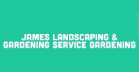 James Landscaping & Gardening Service Gardening Logo