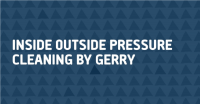 Inside Outside Pressure Cleaning By Gerry Logo