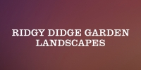 Ridgy Didge Garden Landscapes  Logo