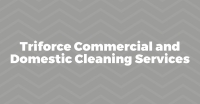 Triforce Commercial And Domestic Cleaning Services Logo