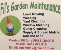 Fil's Garden Maintenance Logo