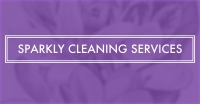 Sparkly Cleaning Services Logo