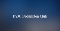 PAOC Badminton Club Logo