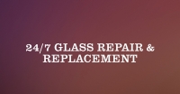 24/7 Glass Repair & Replacement Logo
