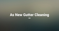 As New Gutter Cleaning Logo