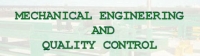 Mechanical Engineering And Quality Control Logo