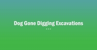 Dog Gone Digging Excavations Logo
