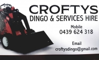 Croftys Dingo Services & Hire Logo