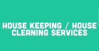 House Keeping / House Cleaning Services Logo