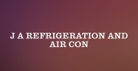 J A Refrigeration And Air Con Logo