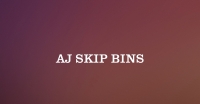 AJ Skip Bins Logo