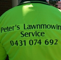 Peters Lawnmowing Services Logo