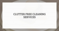 Clutter Free Cleaning Services Logo