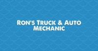 Ron's Truck & Auto Mechanic Logo