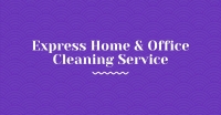 Express Home & Office Cleaning Service Logo