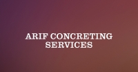 Arif Concreting Services Logo