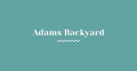 Adams Backyard Logo