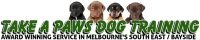 TAKE A PAWS DOG TRAINING Logo