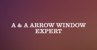 A & A Arrow Window Expert Logo