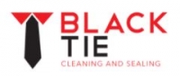 Black Tie Cleaning Logo