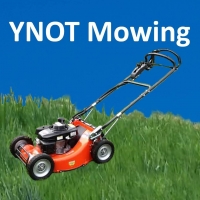 Y Not Mowing Logo