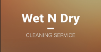 Wet N Dry Cleaning Service Logo
