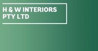 H & W Interiors Pty Ltd Logo