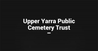 Upper Yarra Public Cemetery Trust Logo