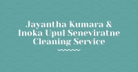 Jayantha Kumara & Inoka Upul Seneviratne Cleaning Service Logo