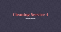 Cleaning Service 4 Logo