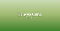 Leaves Gone Logo