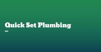 Quick Set Plumbing Logo
