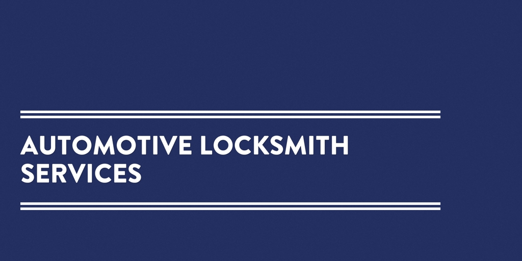 Automotive Locksmith Services craigieburn