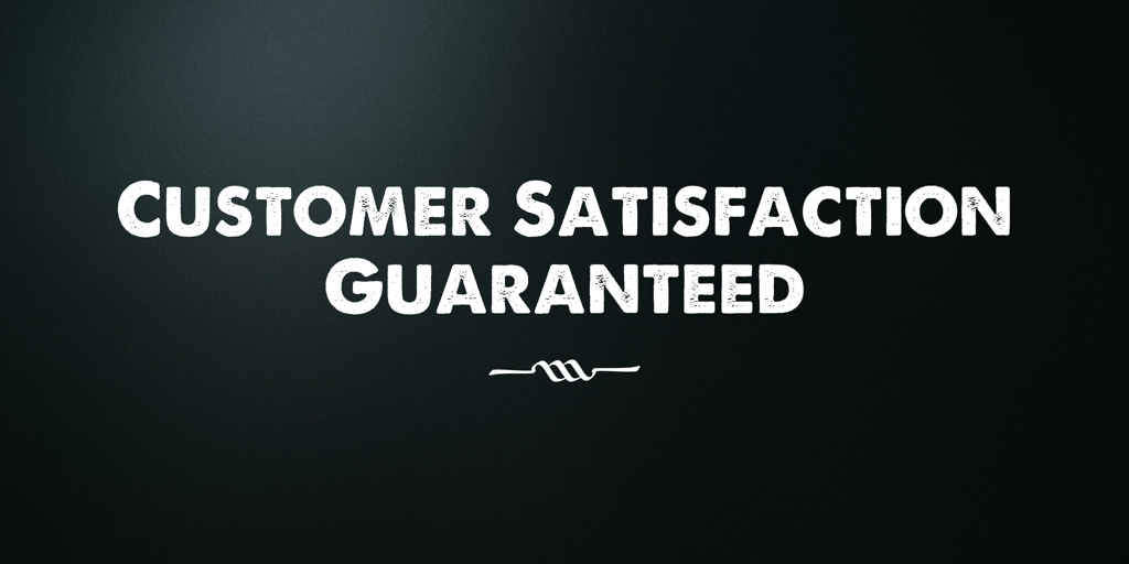 Customer Satisfaction Guaranteed Romsey