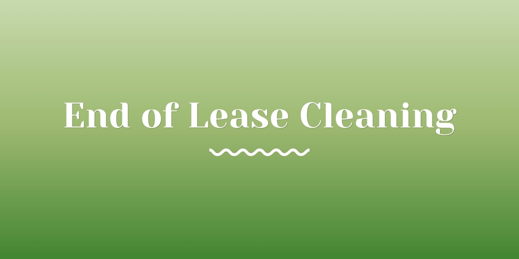 End of Lease Cleaning hemmant