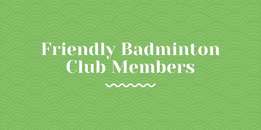 Friendly Badminton Club Members Mount Waverley