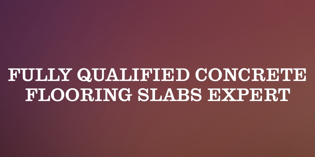 Fully Qualified Concrete Flooring Slabs Expert Springvale