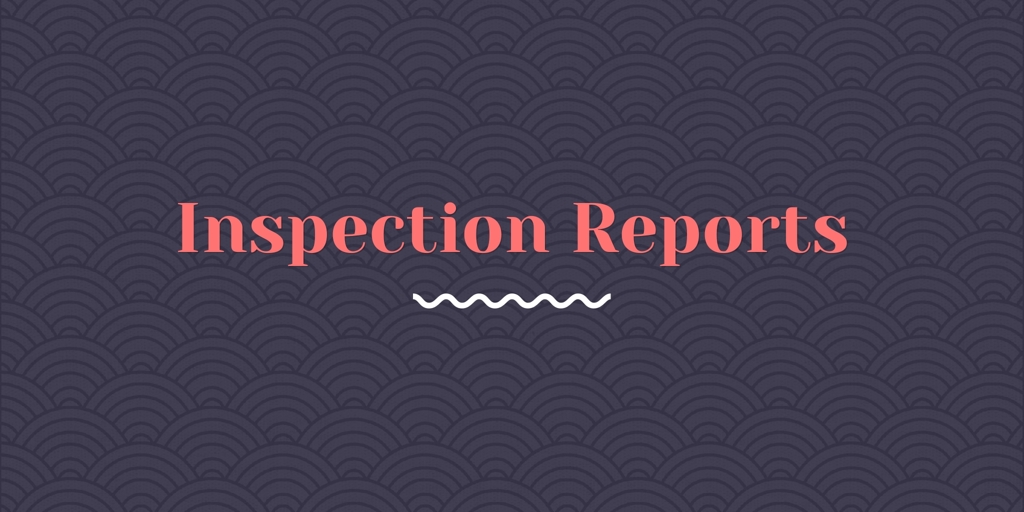 Inspection Reports west burleigh