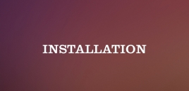Installation manly