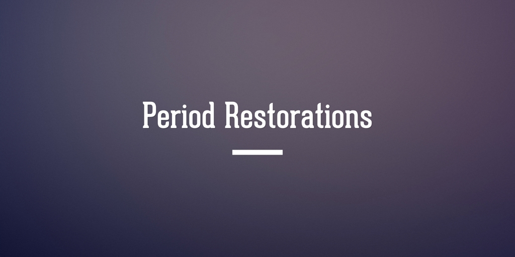 Period restorations Moorooka