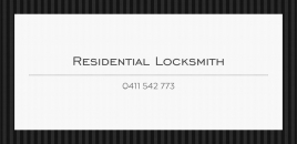 Residential Locksmith Services in Edensor Park edensor park