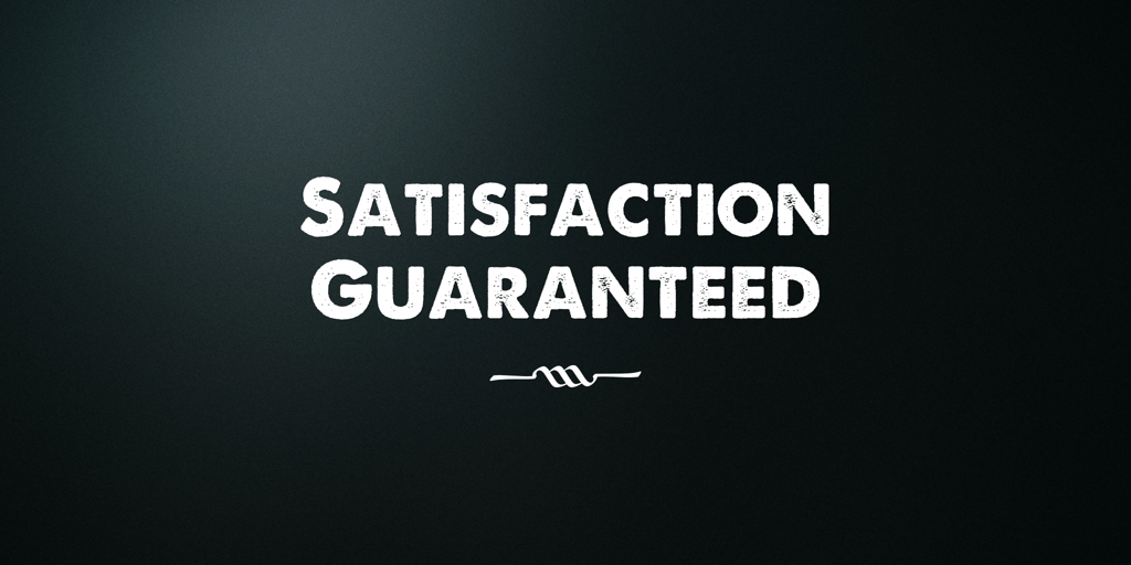 Satisfaction Guaranteed point piper
