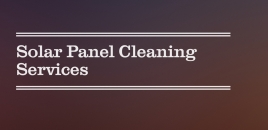 Solar Panel Cleaning Services yering