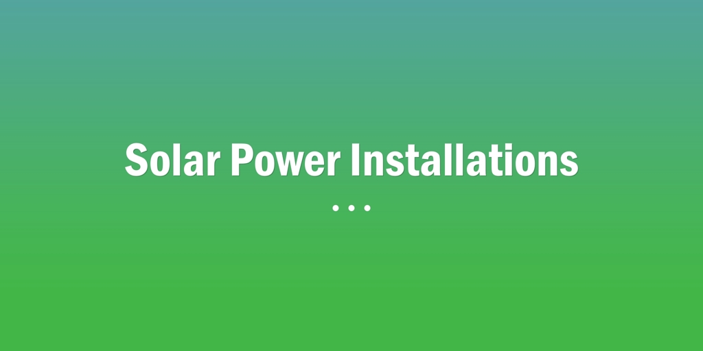 Solar Power Installation armadale