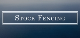 Stock Fencing capital hill