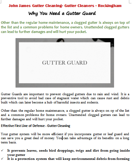 Why You Need A Gutter Guard Dalkeith